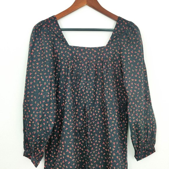 Christy Dawn The Finley Dress in Noir Pollinator Garden XS - Picture 4 of 11